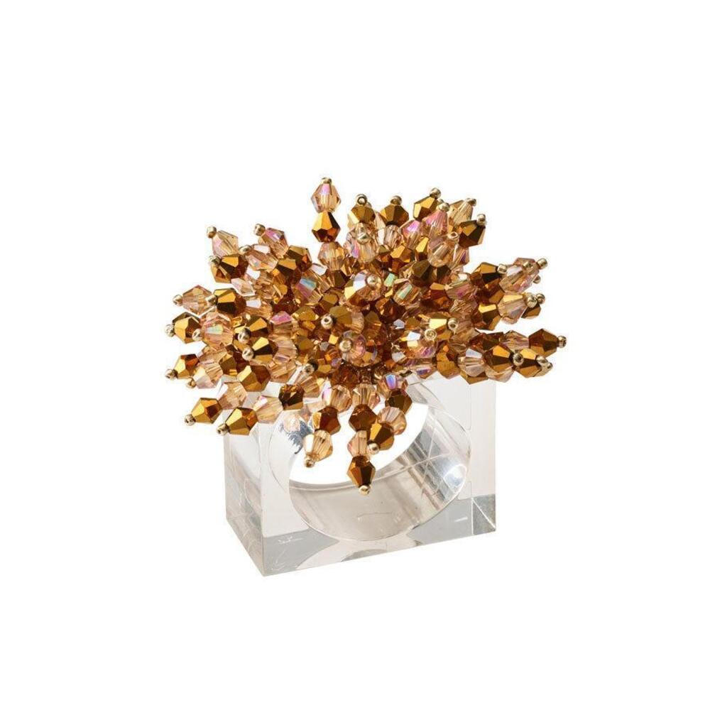 Brilliant Napkin Ring - Set of 4 Gold by Kim Seybert 8