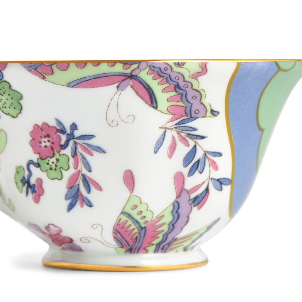 Butterfly Bloom Green Teacup And Saucer by Wedgwood Additional Image - 2