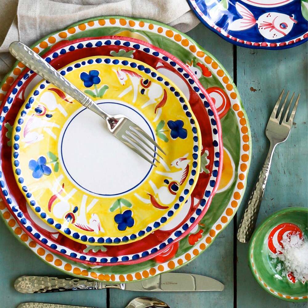 Campagna Gallina Service Plate/Charger by VIETRI by Additional Image -1