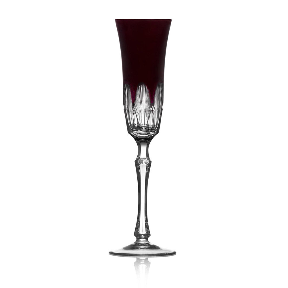 Captiva Amethyst Flute by Varga Crystal