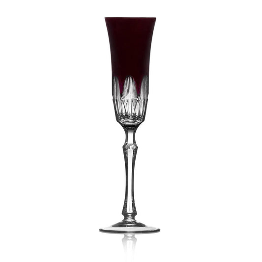 Captiva Amethyst Flute by Varga Crystal