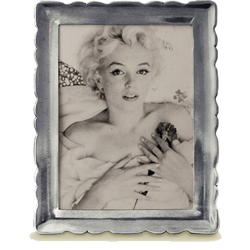 Carretti Large Rectangle Frame (5"x7") by Match Pewter
