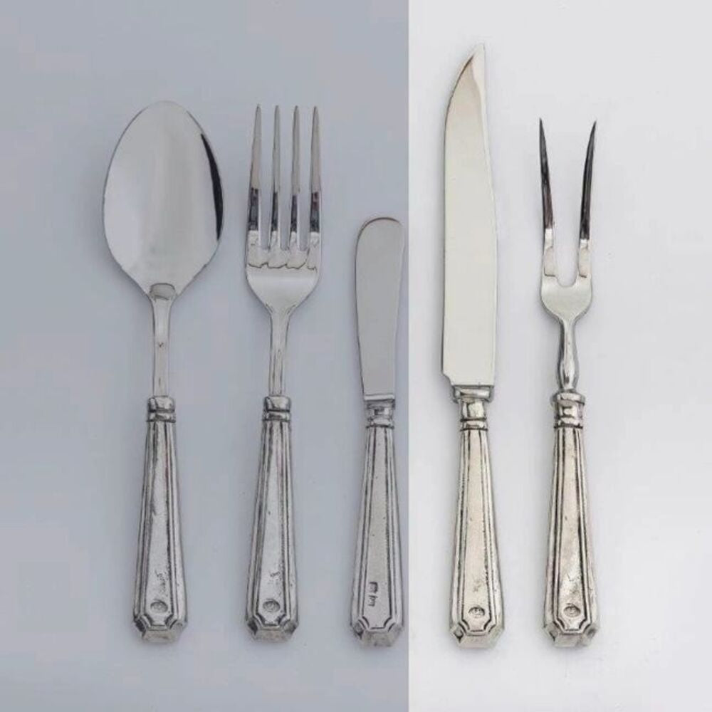 Carving Fork & Knife Set - Dinasty by Julie Wear