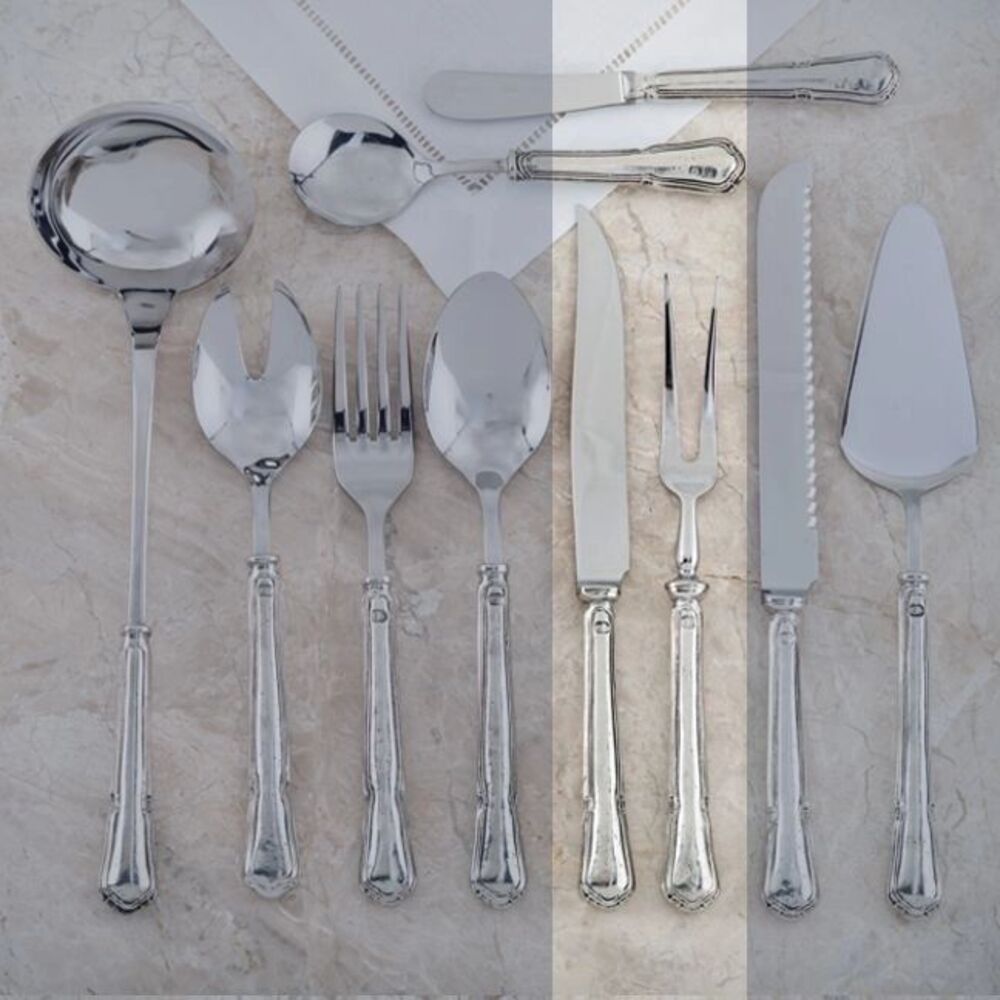Carving Fork & Knife Set - Pantanello by Julie Wear