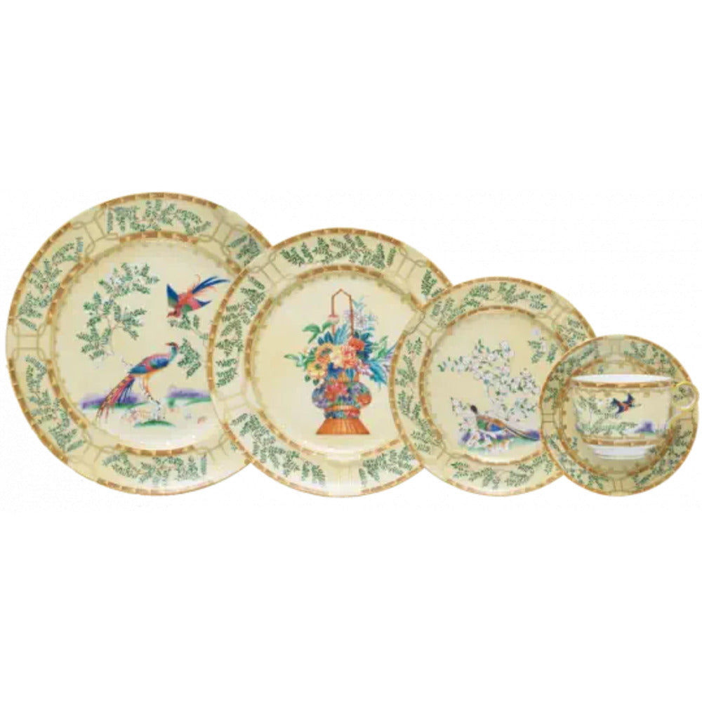 Ching Garden 5Pc Place Setting by Mottahedeh