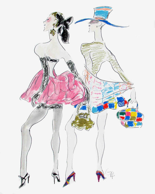 Christian Lacroix and Philippe Model have arrived - Gladys Perint Palmer by Tiger Flower Studio Additional Image -
