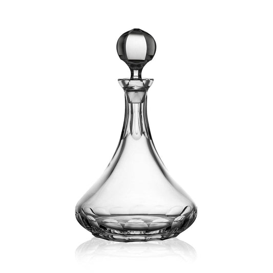 Classic Clear Ships Decanter 1,0 Liter by Varga Crystal