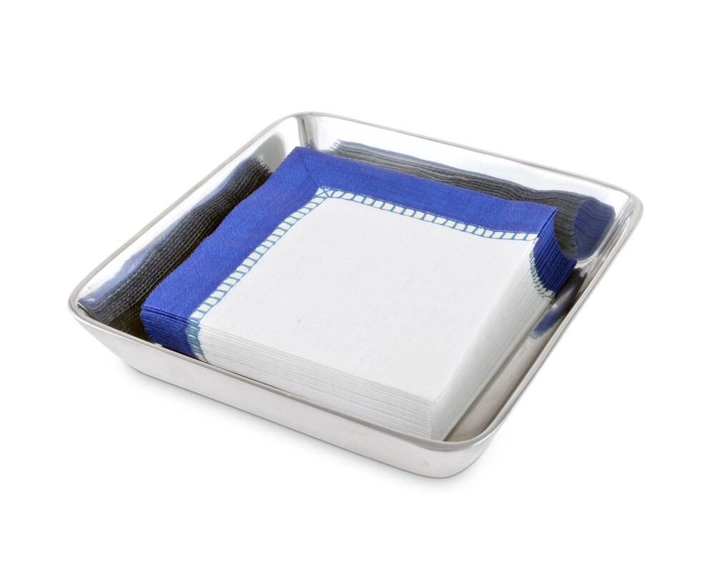 Classic Cocktail Napkin Box by Arthur Court Designs 2