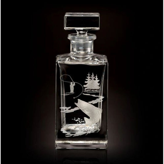 Classic Decanter Fly Fishing by Julie Wear