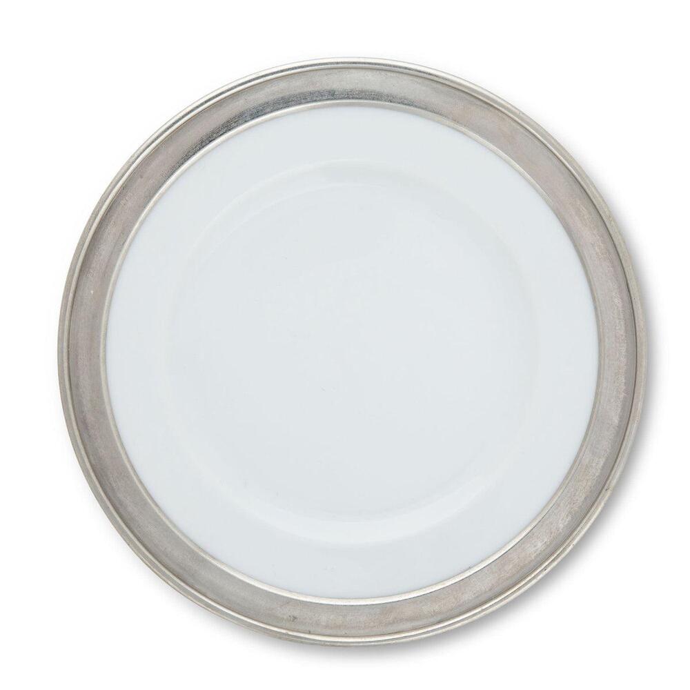 Classic Pewter Rim Salad Plate by Vagabond House