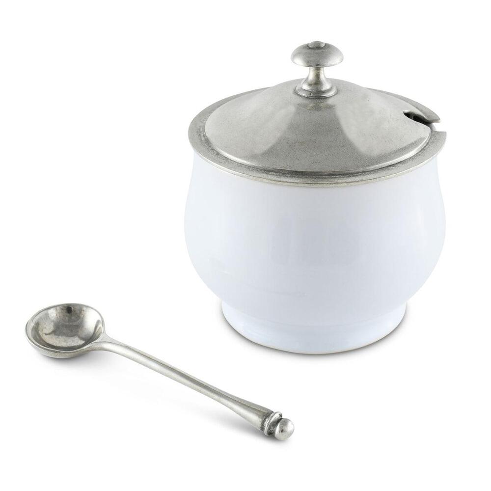 Classic Sugar Bowl and Spoon by Vagabond House