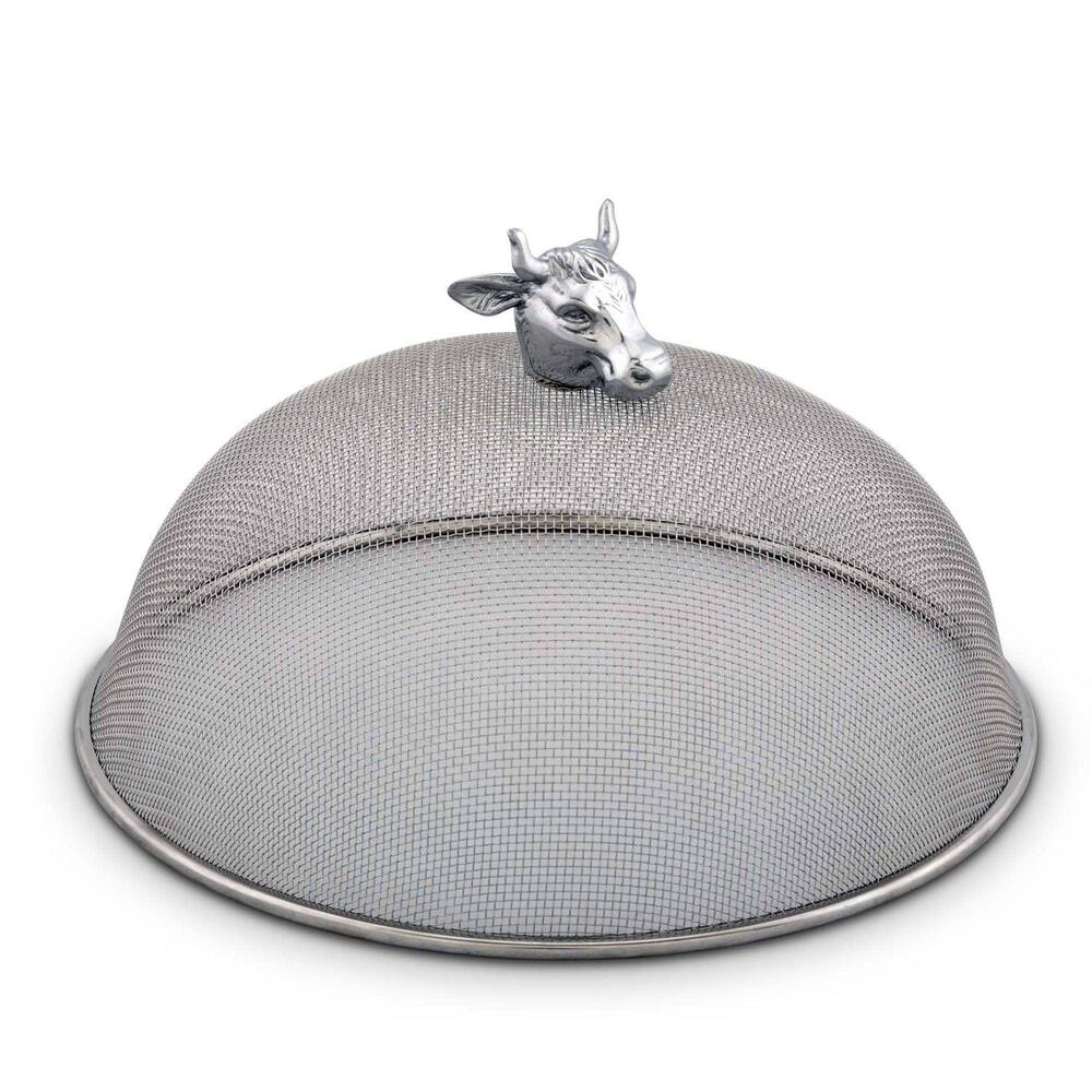 Cow Head Stainless Mesh Picnic Cover by Arthur Court Designs 1