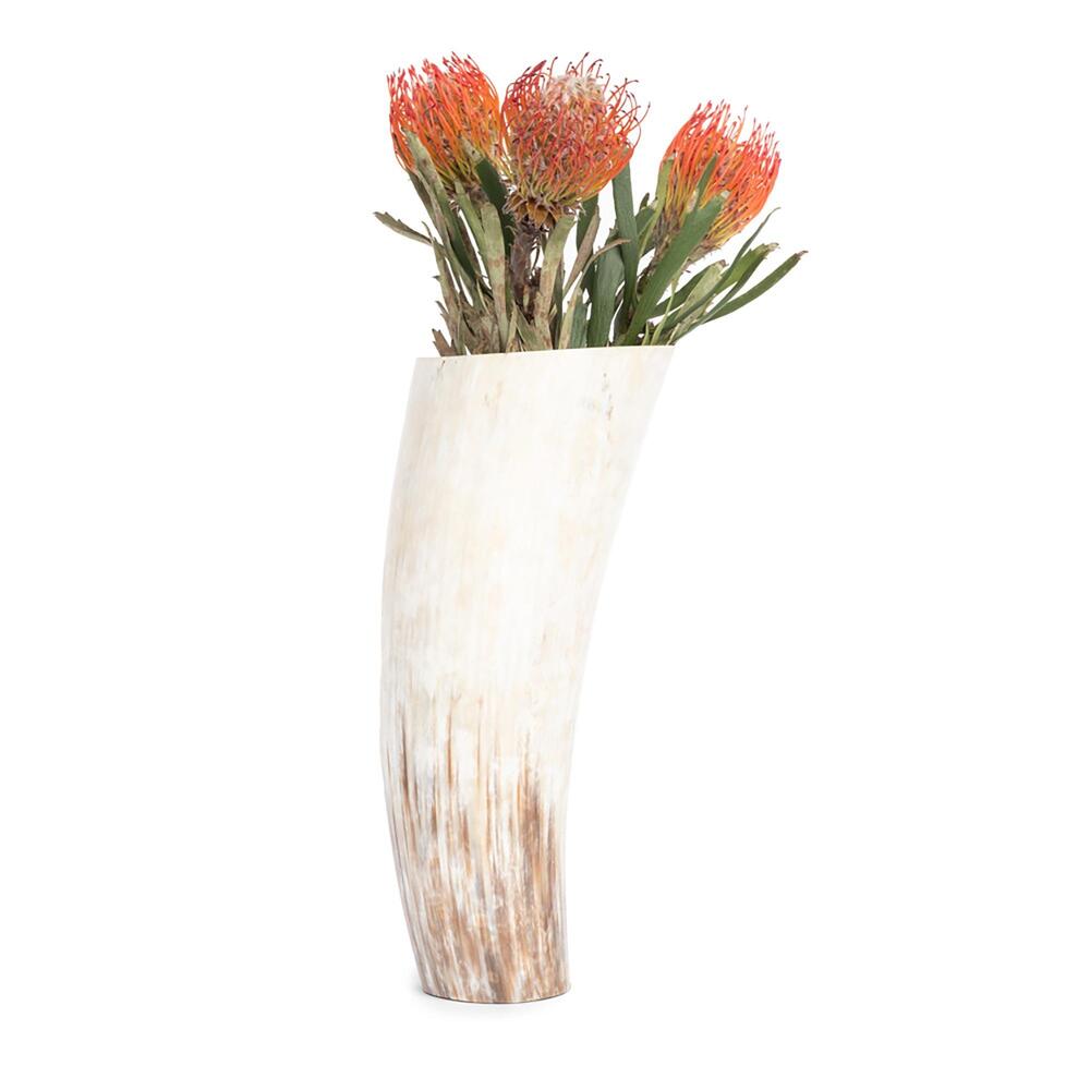 Cow Horn Vase by Ngala Trading Company