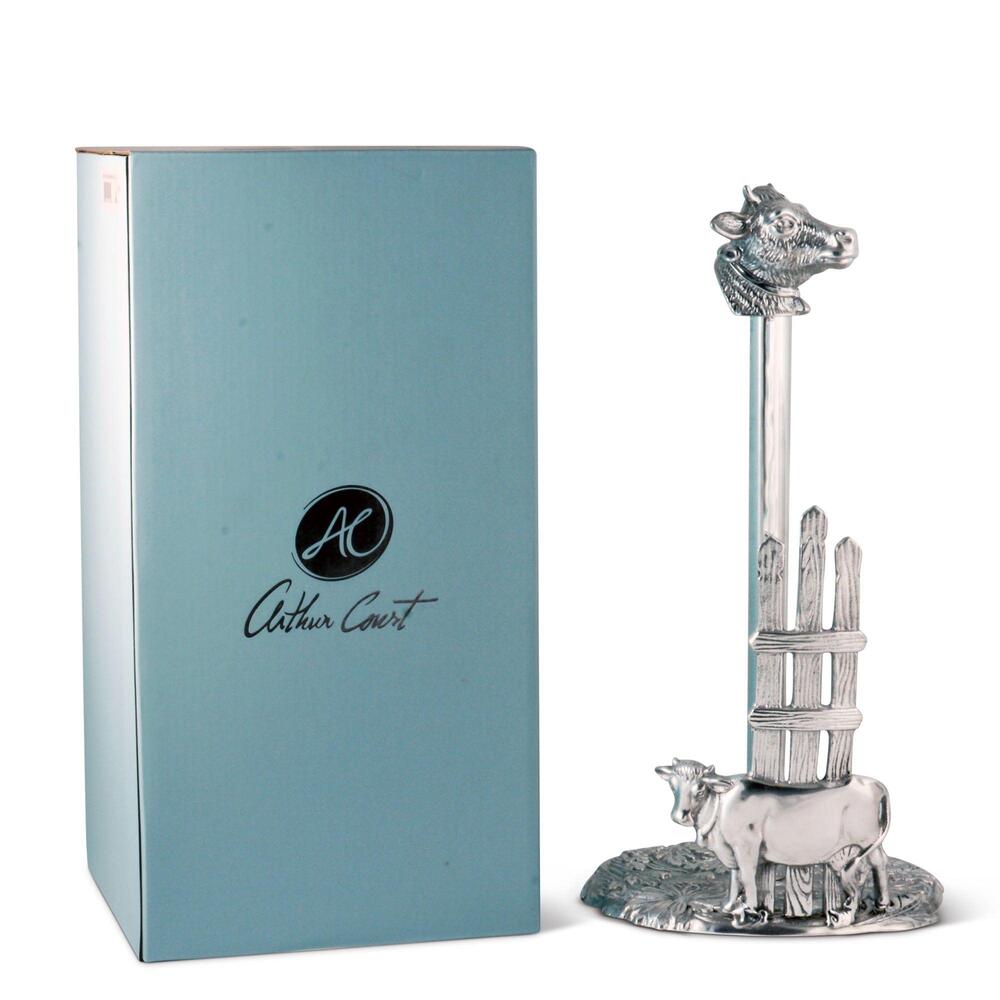Cow Paper Towel Holder by Arthur Court Designs 1