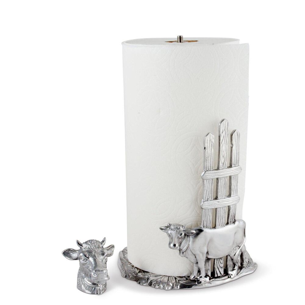 Cow Paper Towel Holder by Arthur Court Designs 2