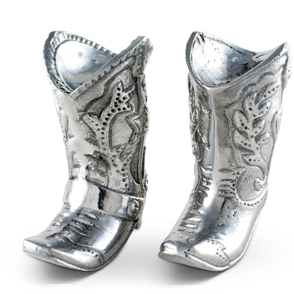 Cowboy Boot Salt & Pepper Set by Arthur Court Designs 2