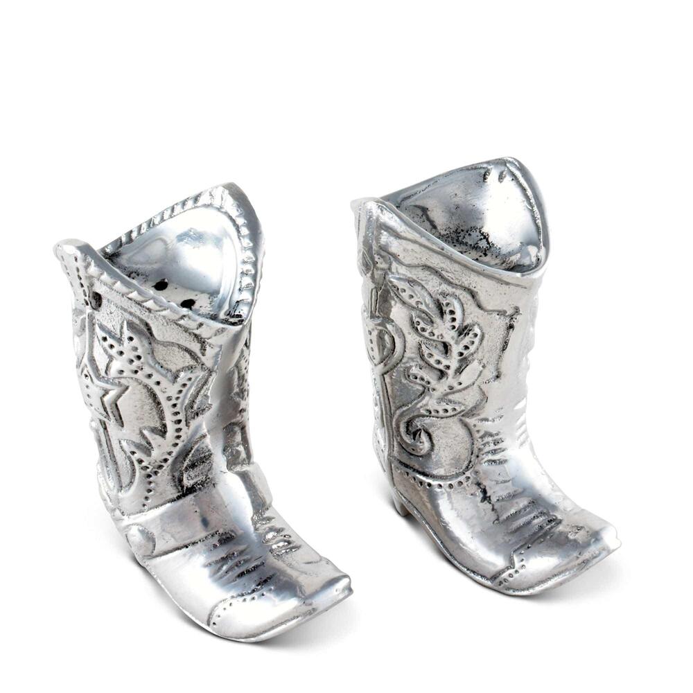Cowboy Boot Salt & Pepper Set by Arthur Court Designs 4