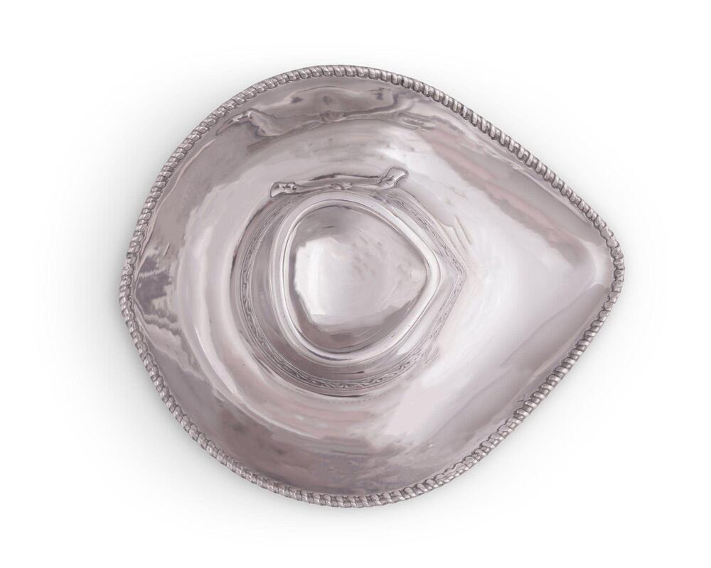 Cowboy Chip and Dip Tray by Arthur Court Designs 1