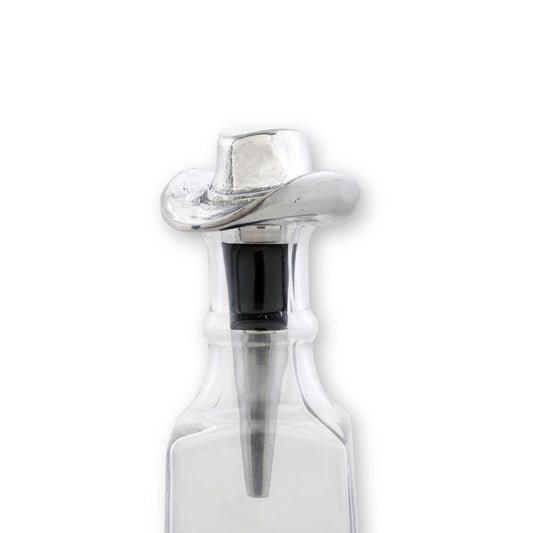 Cowboy Hat Bottle Stopper by Arthur Court Designs