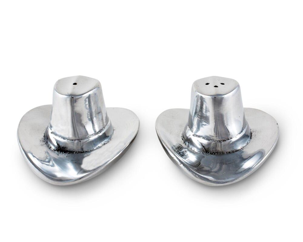 Cowboy Hat Salt & Pepper Set by Arthur Court Designs 1