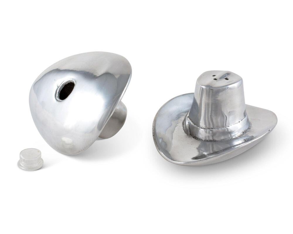 Cowboy Hat Salt & Pepper Set by Arthur Court Designs 2