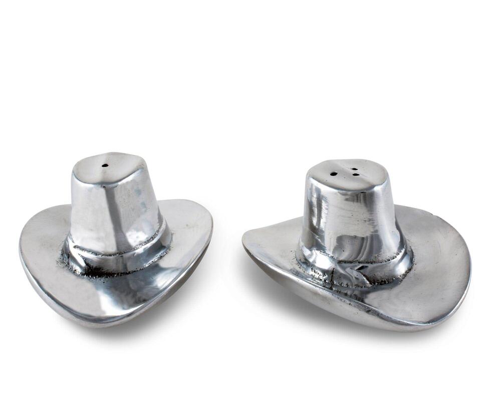 Cowboy Hat Salt & Pepper Set by Arthur Court Designs 3