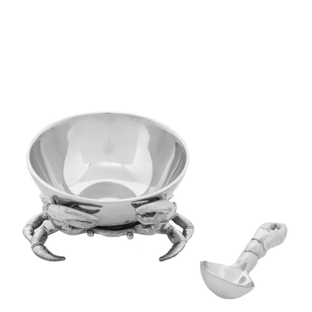 Crab 3-Piece Condiment Set by Arthur Court Designs