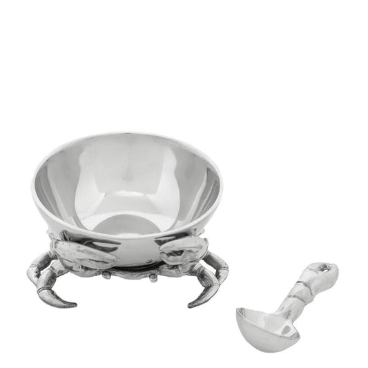 Crab 3-Piece Condiment Set by Arthur Court Designs