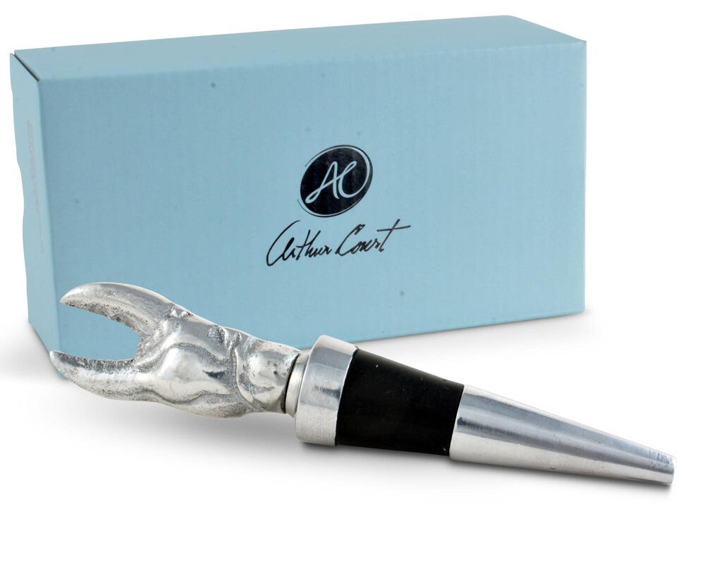 Crab Bottle Stopper by Arthur Court Designs 2