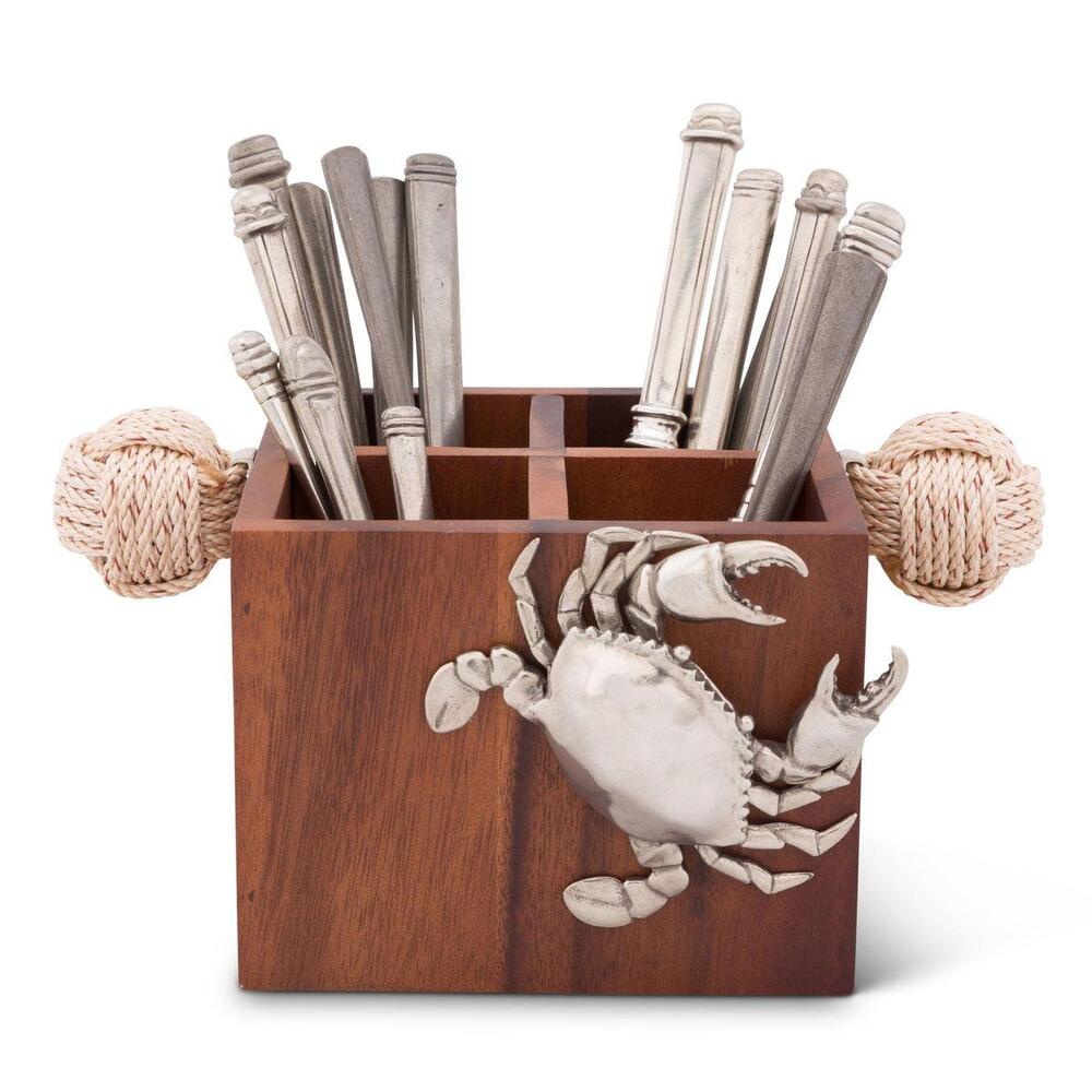 Crab Flatware Caddy by Vagabond House