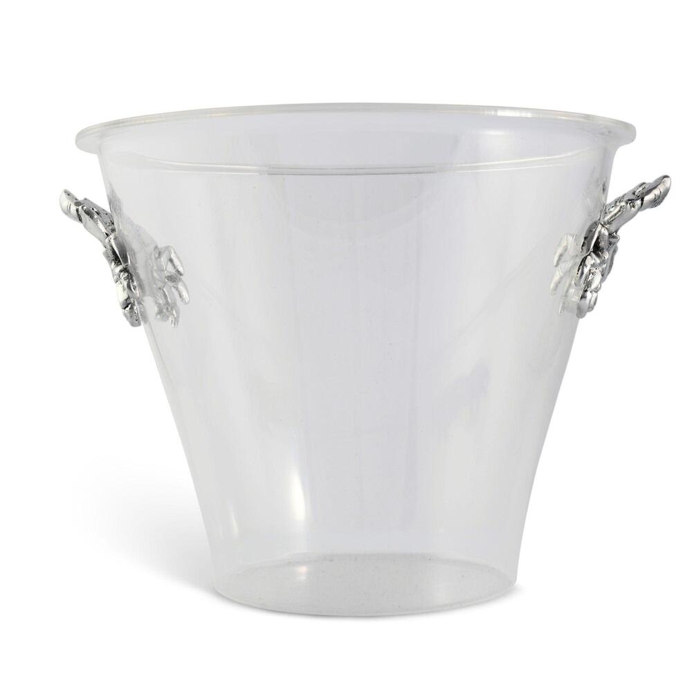 Crab Handle Acrylic Ice Bucket by Arthur Court Designs 3