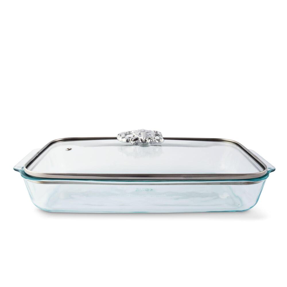 Crab Lid with Pyrex 3 Quart Baking Dish by Arthur Court Designs 2