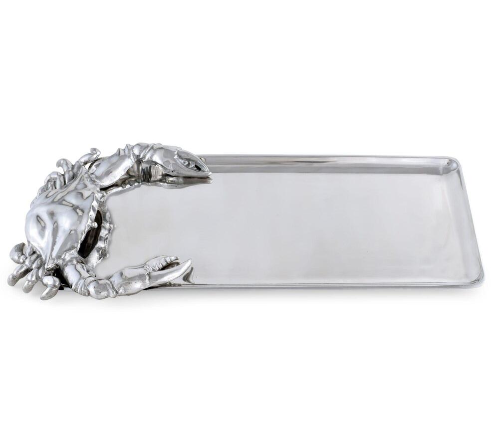 Crab Oblong Tray by Arthur Court Designs 3