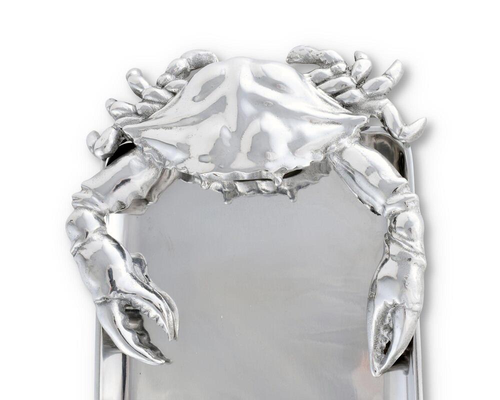 Crab Oblong Tray by Arthur Court Designs 4