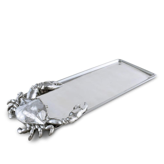Crab Oblong Tray by Arthur Court Designs