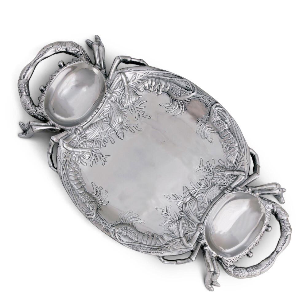 Crab Platter by Arthur Court Designs