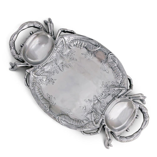 Crab Platter by Arthur Court Designs