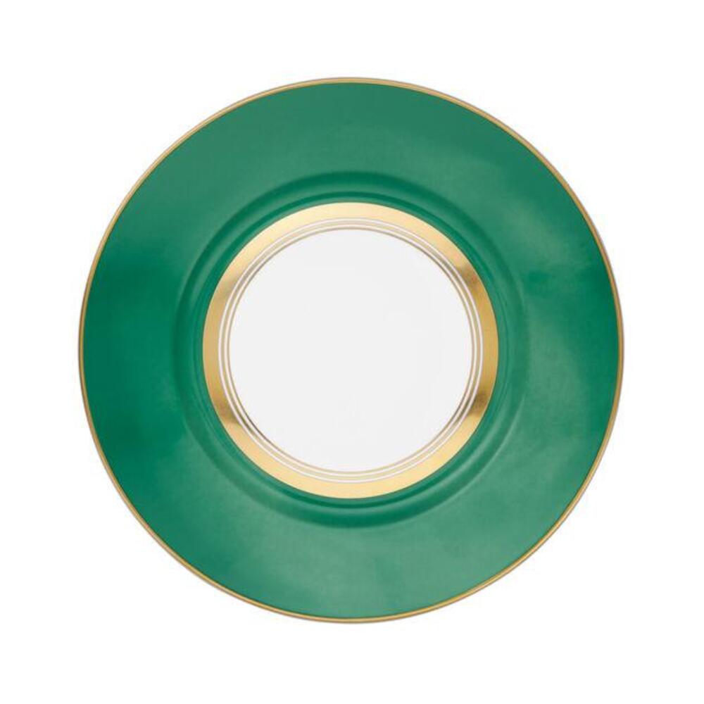 Cristobal Emerald 10.75" Dia Dinner Plate by Raynaud
