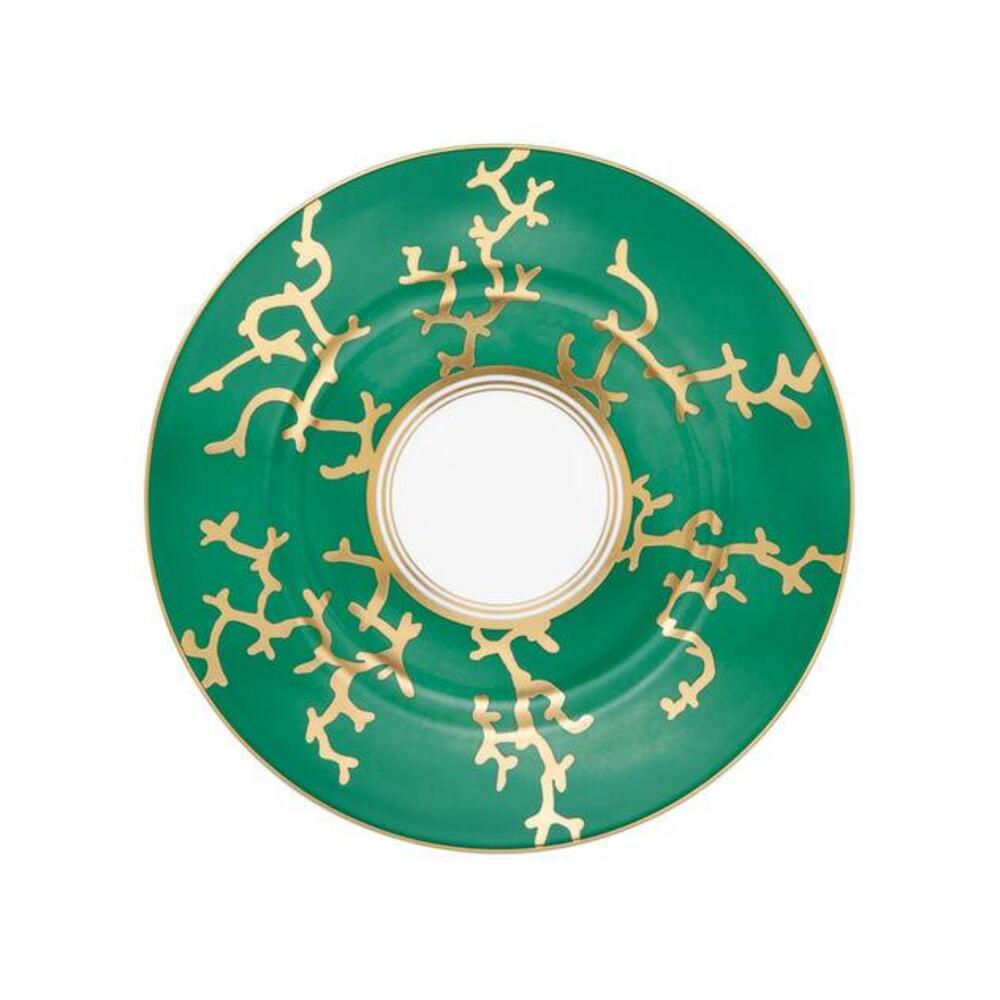 Cristobal Emerald 8.75" Dia. Dessert Plate by Raynaud