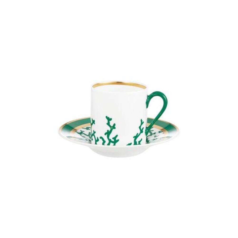Cristobal Emerald Coffee Cup by Raynaud 1