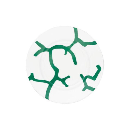 Cristobal Emerald Salad Plate by Raynaud
