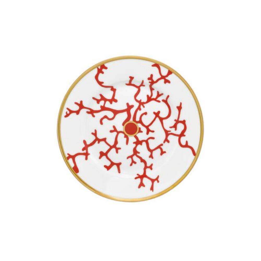 Cristobal Red Salad Plate by Raynaud