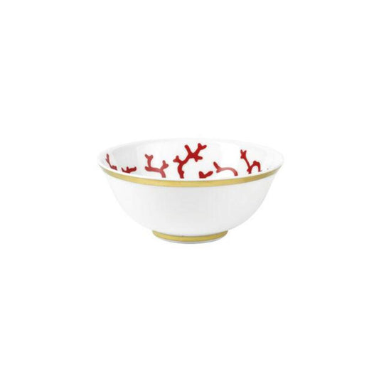 Cristobal Red Soup Bowl by Raynaud