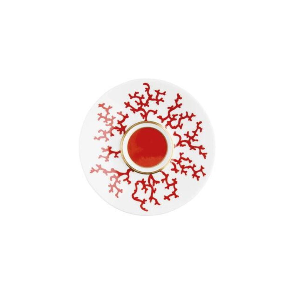 Cristobal Red Tea Saucer by Raynaud