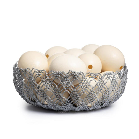 Crocheted Mesh Bowl by Ngala Trading Company Additional Image - 1