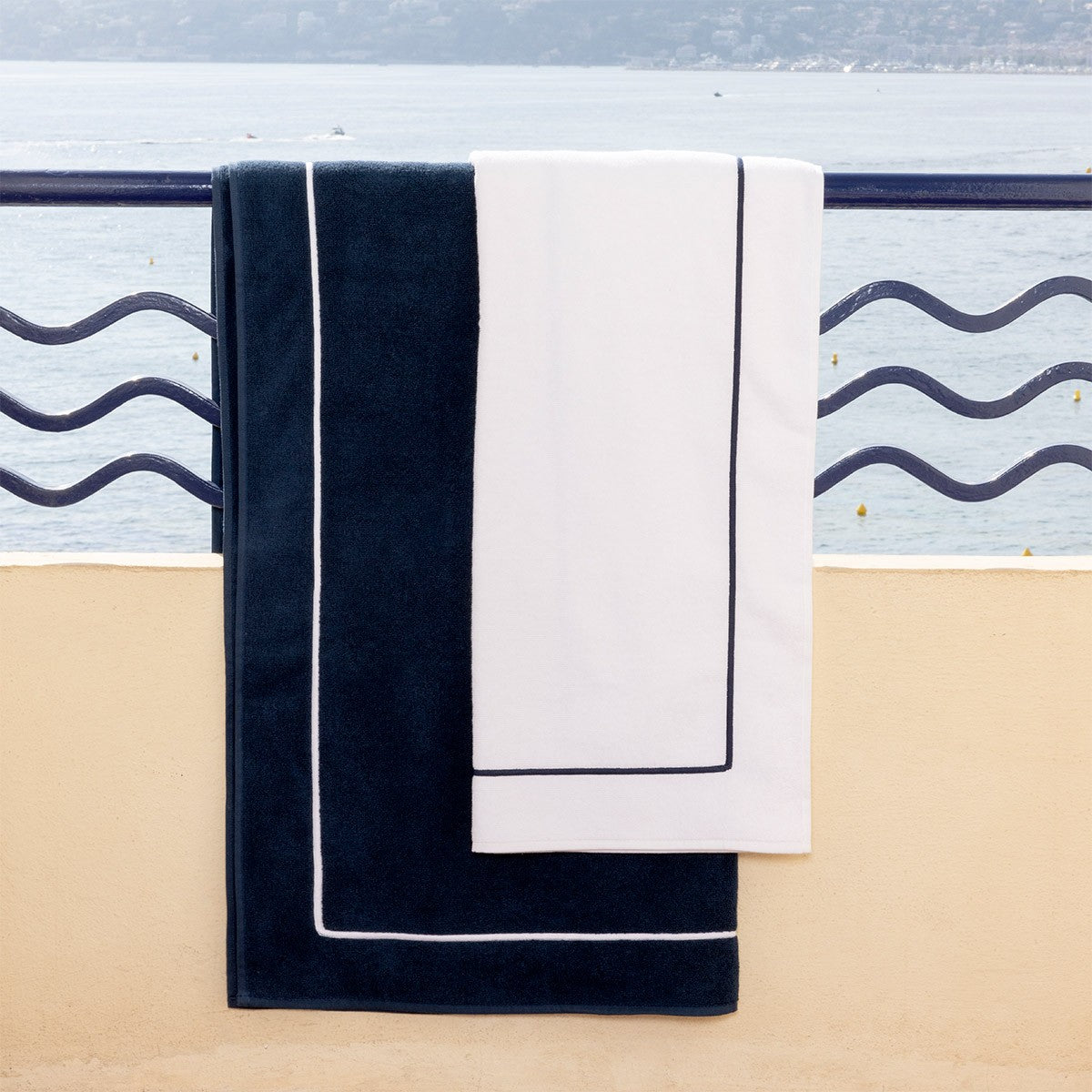 Croisiere Beach Towel by Yves Delorme 16