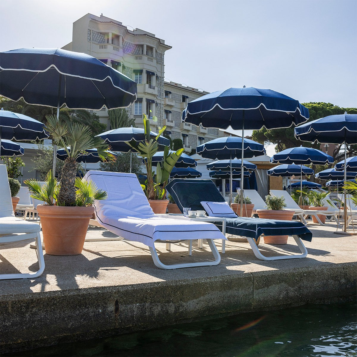 Croisiere Beach Towel by Yves Delorme 17