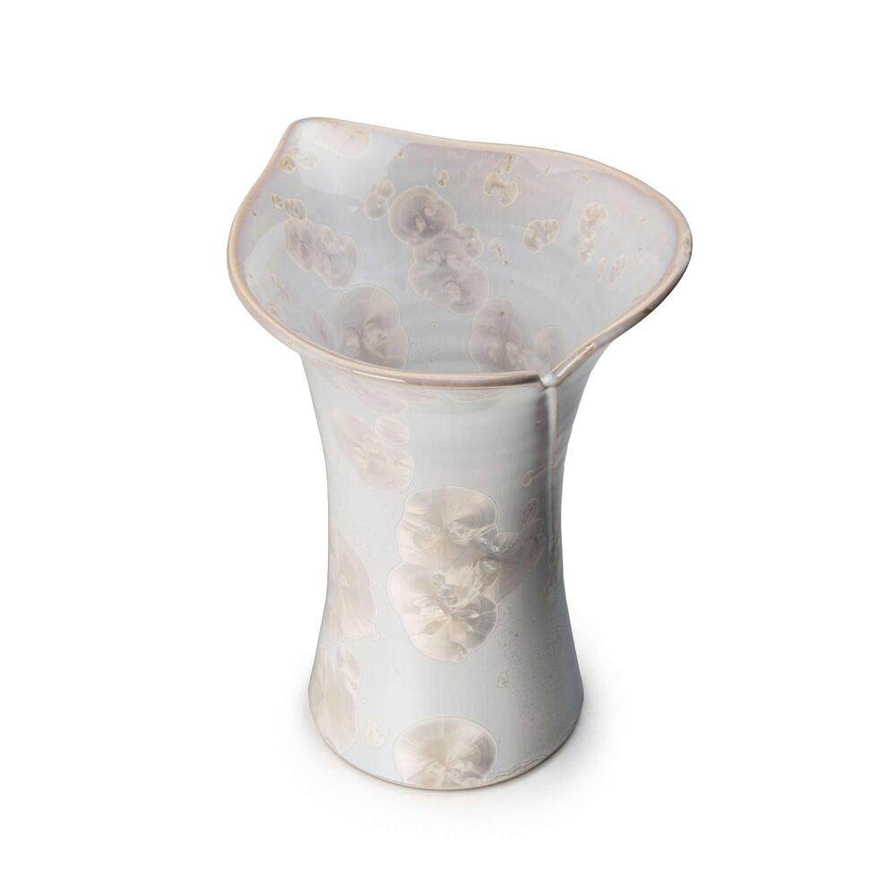 Crystalline Calla Lily Vase by Simon Pearce 6