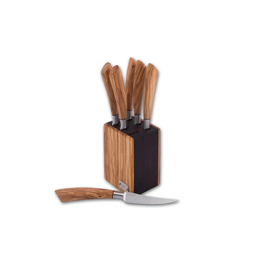 Cube Knife Block by Saladini