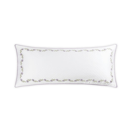 Daphne Matelasse Lumbar Pillow Cover Lilac